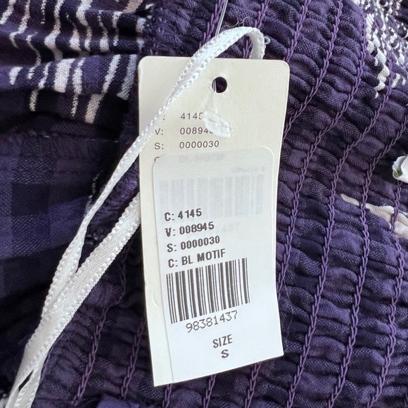 Anthropologie Celandine Scallop Piped Mini Dress, new with tags, small - Picture 8 of 9